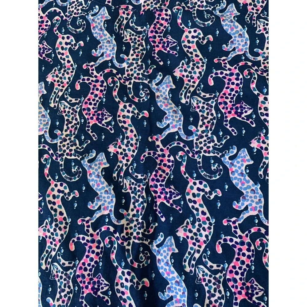 Lilly Pulitzer XX Small  Jodee Dress Oyster Bay Navy On The Catwalk